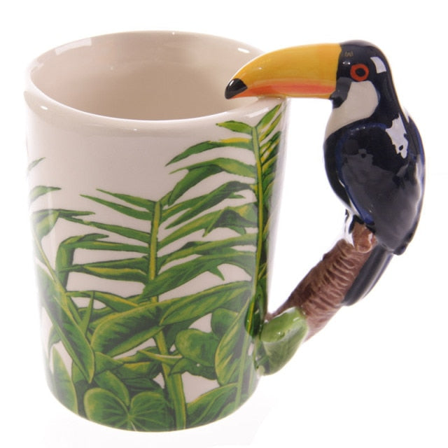 Animal Shaped Handle Mug