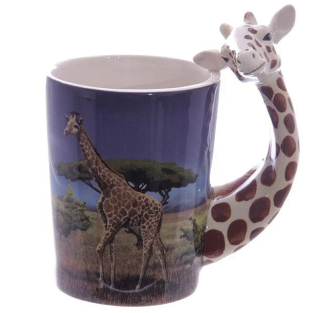 Animal Shaped Handle Mug