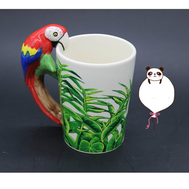 Animal Shaped Handle Mug