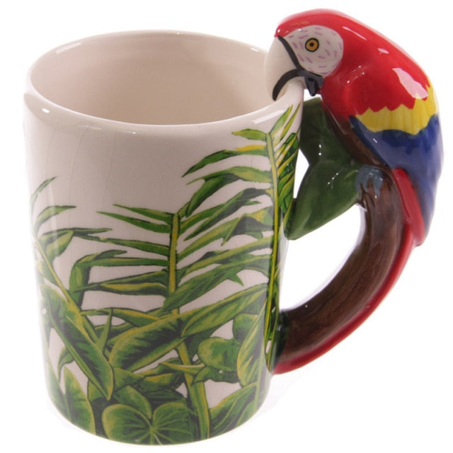 Animal Shaped Handle Mug