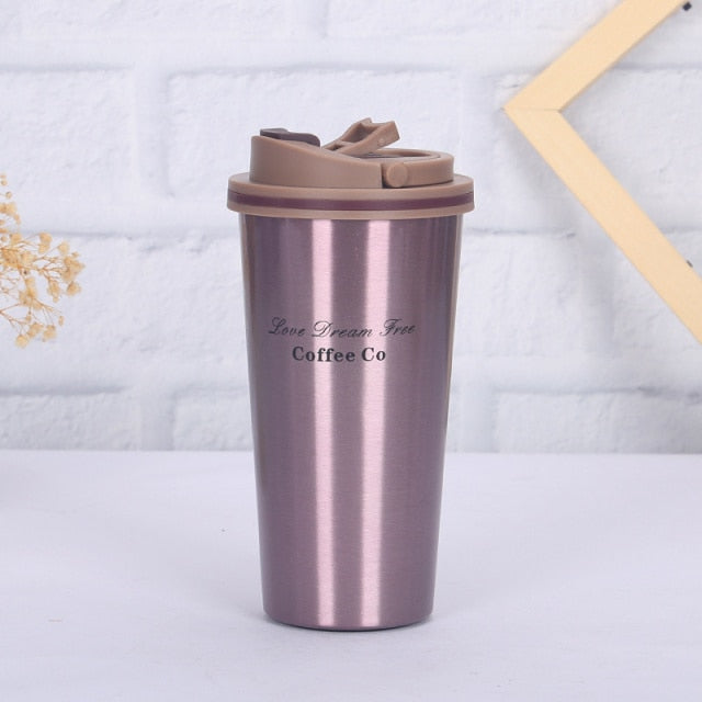 Double Wall Stainless Steel Coffee Thermos