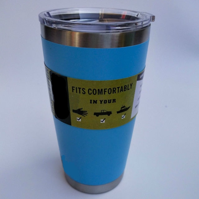 Travel Coffee Mug Water Cup Stainless Steel Thermos Tumbler Cups Vacuum Flask Thermos Bottle Thermal Cup Garrafa Termica Cup Lid