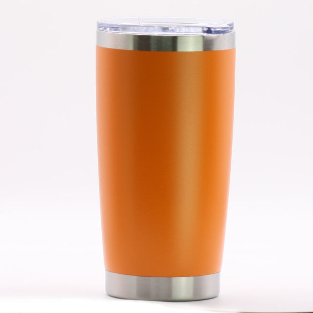 Travel Coffee Mug Water Cup Stainless Steel Thermos Tumbler Cups Vacuum Flask Thermos Bottle Thermal Cup Garrafa Termica Cup Lid