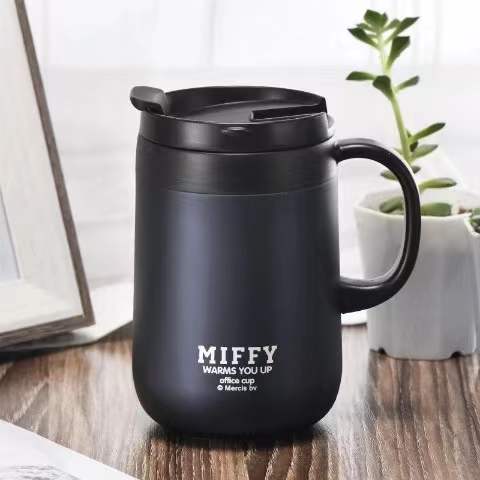 Hot Sale Pinkah Coffee Thermo Mug 340ml 460ml Office Vacuum Flasks Home Thermos Cup With Handle Insulated Mug Thermos As Gift