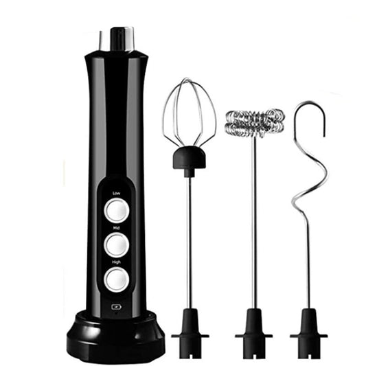 Portable 3 In 1 Electric Milk Frother